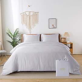 bienDo Bettwäsche 155x220, Luxus Bambus - Vegan