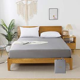bienDo Spannbettlaken 200x200 für Boxspringbett,