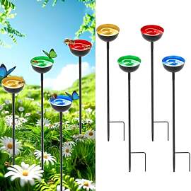 Bienen-Wasserstationen, bunte