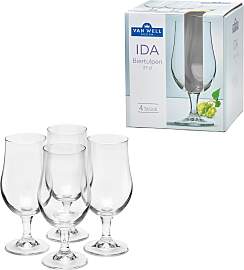 Bierglas VAN WELL "Ida", transparent