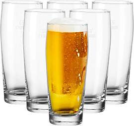 Bierglas VAN WELL "Willi Becher geeicht 0,5 l 