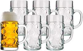 Bierkrug STÖLZLE "Bierkrüge Isar 500 ml 6er 
