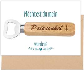 Bieröffner Patenonkel Fragen Flaschenöffner,