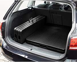 Bierzelt-Garnitur "Rattanoptik", 3-teilig