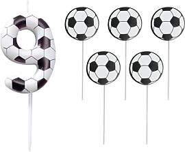 BIFHIG 1 Stück 9 Jahre Alte Kerze, 5 Stück