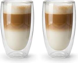 BigDean 2x 400ml doppelwandige Latte Macchiato