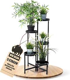 BigDean 5 Etagen Blumentreppe Blumenständer