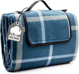 BigDean Picknickdecke 200x200 cm wasserabweisend