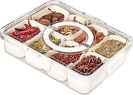 BigKing Geteiltes Serviertablett, Snack box mit