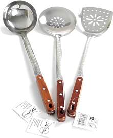 BIG-PAN 3er-Set XL 45cm Schöpflöffel Schaumkelle 