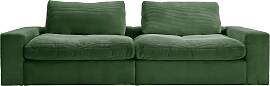 Big-Sofa ALINA "Sandy", grün (olivgrün 