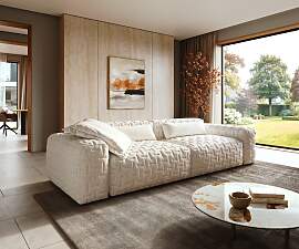 Big-Sofa Freestyle Icon 280x110 cm Bouclé Soft
