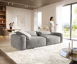 Big-Sofa Freestyle Pure 280x110 cm Strukturstoff