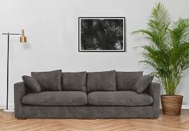 Big-Sofa HOME AFFAIRE "Coray", grau