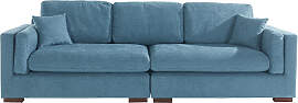 Big-Sofa HOME AFFAIRE "Fresh Pond", blau 