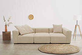 Big-Sofa HOME AFFAIRE "Gerrid", beige