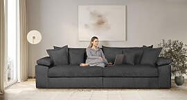 Big-Sofa HOME AFFAIRE "Soft&Cosy XXL, B: