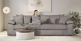 Big-Sofa HOME AFFAIRE "Soft&Cosy XXL, B:
