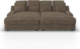 Big Sofa Loveseat Eleonora Braun Cord