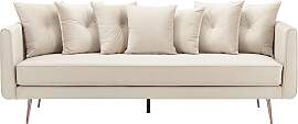 Bigsofa Luis Beige Samt