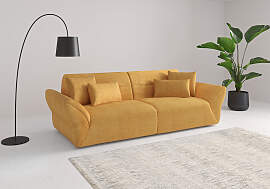 Big-Sofa SIT & MORE "Dali", gelb,