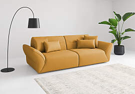 Big-Sofa SIT & MORE "Dali", gelb,