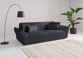 Big-Sofa SIT & MORE "Dali", grau