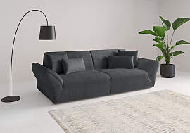 Big-Sofa SIT & MORE "Dali", grau,