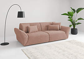 Big-Sofa SIT & MORE "Dali", rosa