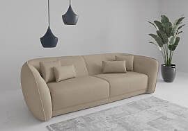 Big-Sofa SIT & MORE "Neapel", grau