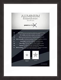 Bilderrahmen Aluminium ca. 30x40cm