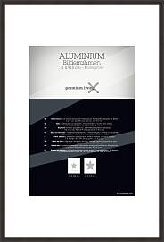 Bilderrahmen Aluminium ca. 61x91,5cm