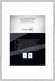 Bilderrahmen Aluminium ca. 61x91,5cm