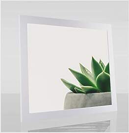 Bilderrahmen Diamond 60x60 cm Weiss Matt ideal