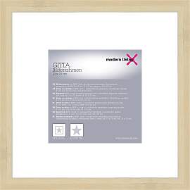 Bilderrahmen Gitta Duplo Eichefarben ca. 23x23cm