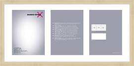 Bilderrahmen Gitta Duplo Eichefarben ca. 23x50cm