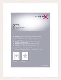 Bilderrahmen Gitta in Weiß ca. 30x40cm