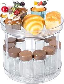 BillyBath Drehteller Organizer 360°Lazy Susan