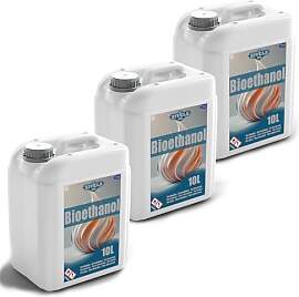Bioethanol 96,6% 30L | Bio Alkohol 96,6% 3x10L |