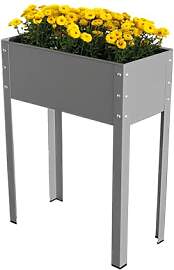 Bio Green Metall-Hochbeet „Freising L“ für