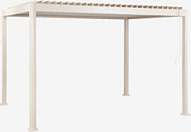 Bioklimatische Aluminium-pergola Mit Lamellen