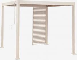 Bioklimatische Aluminiumpergola Mit Lamellen Und