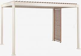 Bioklimatische Aluminiumpergola Mit Lamellen Und