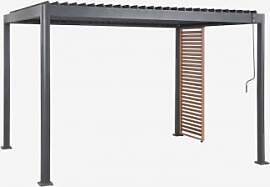 Bioklimatische Aluminiumpergola Mit Lamellen Und