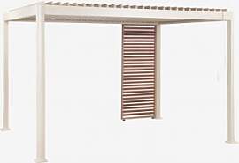 Bioklimatische Aluminiumpergola Mit Lamellen Und