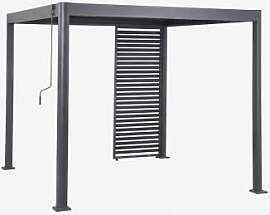 Bioklimatische Aluminiumpergola Mit Lamellen Und