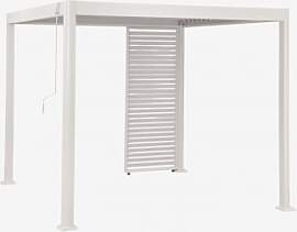 Bioklimatische Aluminiumpergola Mit Lamellen Und