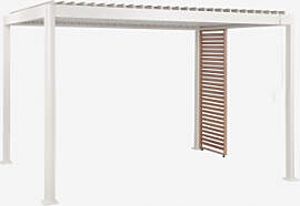 Bioklimatische Aluminiumpergola Mit Lamellen Und