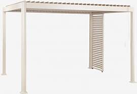 Bioklimatische Aluminiumpergola Mit Lamellen Und