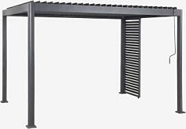 Bioklimatische Aluminiumpergola Mit Lamellen Und
